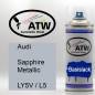 Preview: Audi, Sapphire Metallic, LY5V / L5: 400ml Sprühdose, von ATW Autoteile West.